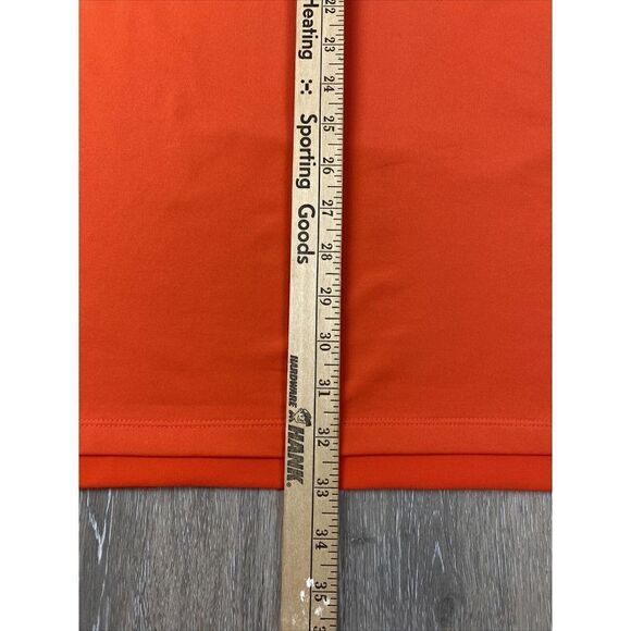 Ralph Lauren RLX Golf Polo Shirt Mens Extra Large Orange Short Sleeve Stretch - Picture 6 of 10